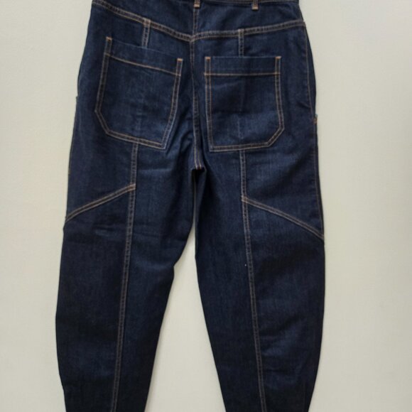 👖 ULLA JOHNSON High-Waisted Button-Fly Jeans Size 0 - Picture 7 of 7